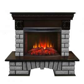 Каминокомплект  Country Lux Rock 25,5 AO с Evrika 25,5